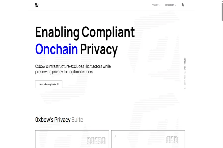 0xBow website